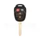 Xhorse xkto06en toyota style universal wired remote key 4buttons front