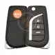 Xhorse xkto12en wire flip universal remote key 4 buttons