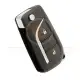 Xhorse flip remote key 2 buttons type xkto21en side