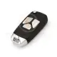 Xhorse xnau21en wireless flip key remote 3 buttons 3d