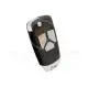 Xhorse xnau21en wireless flip key remote 3 buttons 3d2