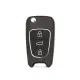 Xhorse xnhy22en wireless flip remote key 3 buttons hyundai front
