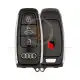 Original audi rs smart remote key 3 buttons 4n0 959 754 am