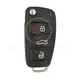 Chery Arrizo Tiggo Flip Key Remote 2011 2015 433MHz 3 Buttons Buttons 3