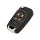 Chevrolet cruze 2010 2017 flip remote key 13531362 5 buttons 3d