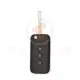 Original chevy captiva 2022 2025 3 button flip remote key blade