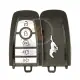 Original ford smart key 5 buttons 434mhz pr3t 15k601 bb sedan