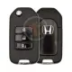Original honda odyssey flip remote key 3 buttons 433mhz