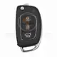 Véritable télécommande à clé rabattable Hyundai Accent SOLARIS 2011 2018 P/N : 95430 1RAB1 Fréquence 433 MHz