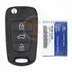 Genuine Hyundai I30 Flip Key Remote 2008 2012 P/N: 95430 2L630 433MHz Transponder Chip ID 46