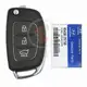 Genuine Hyundai Tucson Tucson IX35 Flip Key Remote 2013 P/N: 95430 2S750 Transponder Chip ID 46