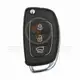 Genuine Hyundai Santa Fe Flip Key Remote 2012 2016 P/N: 95430 2W400 Remote Type Flip Key Remote