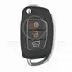 Mando a distancia original Hyundai Santa Fe Flip Key 2014 2018 P/N: 95430 2W410 Frecuencia 433MHz