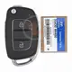 Genuine Hyundai GRAND STAREX H1 Flip Key Remote 2015 2018 P/N: 95430 4H400 Transponder Chip ID 46