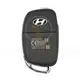 Genuine Hyundai Flip Key Remote P/N: 95430 A0100 433MHz 3 Buttons Transponder Chip ID 47