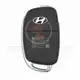 Control remoto con llave abatible original Hyundai i10 GRAND I10 2016 2018 P/N: 95430 B4400 Control remoto con llave abatible