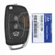 Genuine Hyundai Sonata Flip Key Remote 2015 2017 P/N: 95430 C1100 Transponder Chip DST80