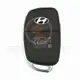 Genuine Hyundai Sonata Flip Key Remote 2017 2019 P/N: 95430 C1300 Frequency 433MHz