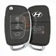 Genuine Hyundai Sonata Flip Key Remote 2017 2019 P/N: 95430 C1300 Buttons 3