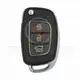 Genuine Hyundai i20 Flip Key Remote 2014 2018 P/N: 95430 2S750 433MHz Frequency 433MHz