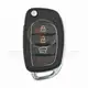 Genuine Hyundai Tucson Flip Key Remote 2015 2019 P/N: 95430 D3010 Frequency 433MHz