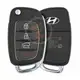 Genuine Hyundai Tucson Flip Key Remote 2015 2019 P/N: 95430 D3010 Buttons 4