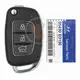 Véritable télécommande à clé rabattable Hyundai Tucson 2015 2019 P/N : 95430 D3100 puce transpondeur DST80