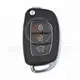 Genuine Hyundai Elantra Flip Key Remote 2016 2018 P/N: 95430 F2110 Frequency 433MHz