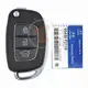 Genuine Hyundai Elantra Flip Key Remote 2016 2018 P/N: 95430 F2110 Transponder Chip DST80