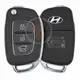 Genuine Hyundai Ioniq Flip Key Remote 2018 2022 P/N: 95430 G2110 Frequency 433MHz
