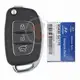 Genuine Hyundai Ioniq Flip Key Remote 2018 2022 P/N: 95430 G2110 Buttons 3