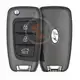 Véritable télécommande à clé rabattable Hyundai Accent 2020 2022 P/N : 95430 H6700 boutons 3