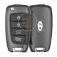 Genuine Hyundai Accent Flip Key Remote 2018 2021 P/N: 95430 J0700 Buttons 4