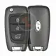 Genuine Hyundai Veloster Flip Key Remote 2018 2020 P/N: 95430 J3100 Buttons 3