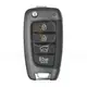 Genuine Hyundai Santa Fe Flip Key Remote P/N: 95430 S2100 433MHz Buttons 4
