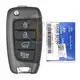 Genuine Hyundai Santa Fe Flip Key Remote P/N: 95430 S2100 433MHz Frequency 433MHz