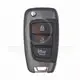 Genuine Hyundai Santa Fe Flip Key Remote 2020 2022 P/N: 95430 S2300 Frequency 433MHz