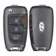 Genuine Hyundai Palisade Flip Key Remote 2019 P/N: 95430 S8200 433MHz Transponder Chip ID 47