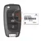 Genuine Hyundai Santro Flip Key Remote 2021 P/N: 95430 CG120 433MHz Remote Type Flip Key Remote