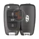 Genuine Hyundai Santro Flip Key Remote 2021 P/N: 95430 CG120 433MHz Buttons 2