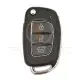 Genuine hyundai i20 2019 flip remote key 3 buttons 95430 c7900 front