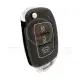 Genuine hyundai i20 2019 flip remote key 3 buttons 95430 c7900 side 1