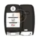Kia optima smart remote key 95440 d5000 4 buttons 433mhz
