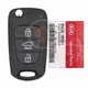 Genuine Kia Rio Flip Key Remote 2011 2017 P/N: 95430 1W051 433MHz Frequency 433MHz