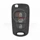 Genuine Kia Rio Flip Key Remote 2011 2017 P/N: 95430 1W051 433MHz Buttons 3