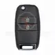 Genuine Kia Picanto Morning Flip Key Remote 2011 2017 P/N: 95430 1Y600 Buttons 2