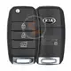 Genuine Kia Soul Flip Key Remote 2013 2018 P/N: 95430 B2200 433MHz Remote Type Flip Key Remote