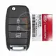 Genuine Kia Sorento Flip Key Remote 2015 2020 P/N: 95430 C5210 433MHz Buttons 3
