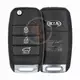 Genuine Kia Sonet Flip Key Remote 2021 2022 P/N: 95430 CC000 433MHz Transponder Chip ID 8A