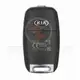 Control remoto con llave abatible genuina Kia Optima 2016 2019 P/N: 95430 D4100 Control remoto con llave abatible de 433 MHz